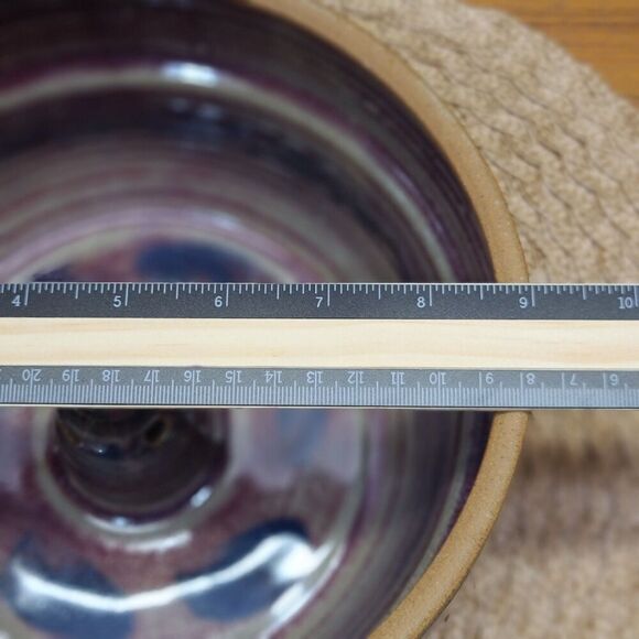 Vintage David Norton Handmade Pottery Vegetable/Seafood Steamer Signed - Picture 10 of 12